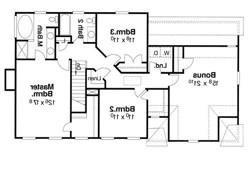 Second Floor image of Morgan-A House Plan